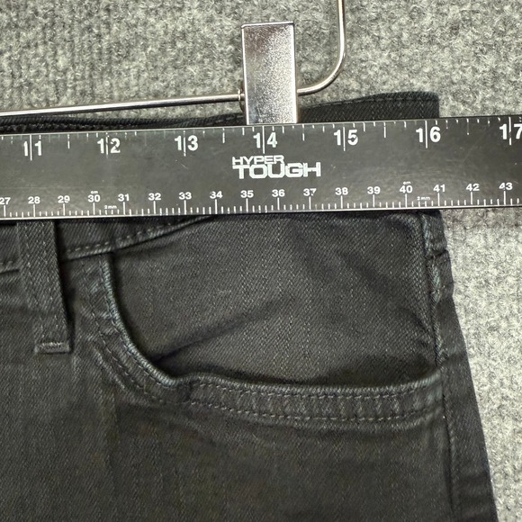 NYDJ Jeans Womens 12 Black Denim Bootcut Lift Tuck Tech High Rise Slimming Panel - Picture 2 of 16